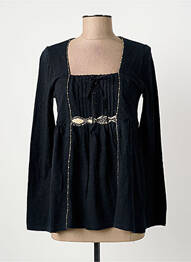 T-shirt manches longues manches longues noir YERSE femme