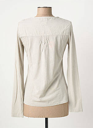 T-shirt manches longues manches longues beige YERSE femme