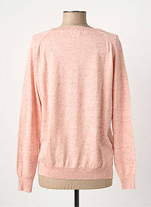Pull coupe cintrée manches longues rose YERSE femme