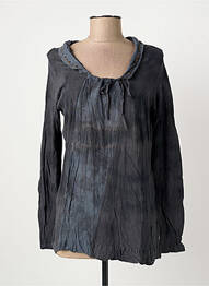 T-shirt manches longues manches longues bleu YERSE femme