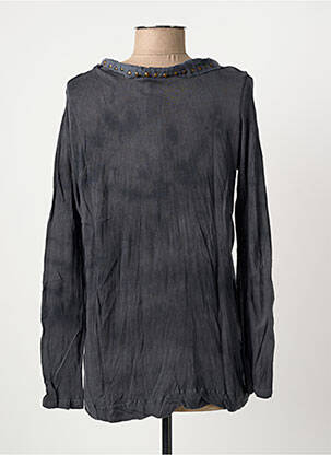 T-shirt manches longues manches longues bleu YERSE femme