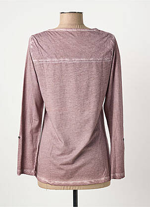 T-shirt manches longues manches longues rose YERSE femme
