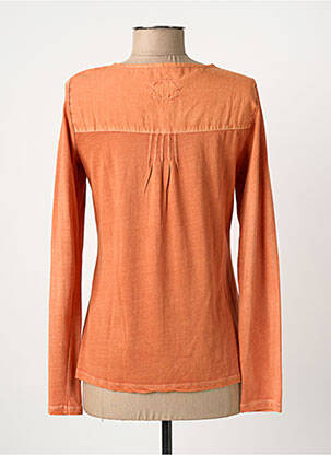 T-shirt manches longues manches longues orange YERSE femme