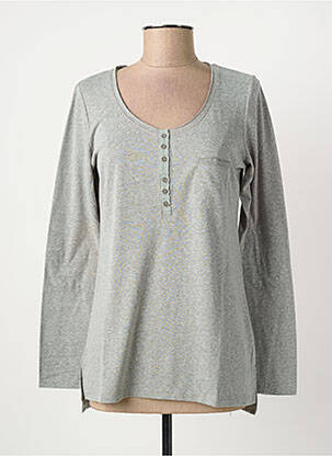 T-shirt manches longues manches longues gris YERSE femme