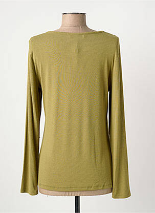 T-shirt manches longues manches longues vert MD'M femme