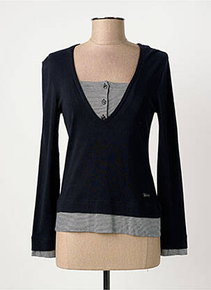 T-shirt noir ARMOR LUX femme