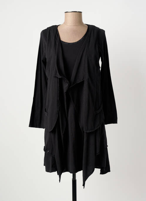 Robe courte noir YERSE femme
