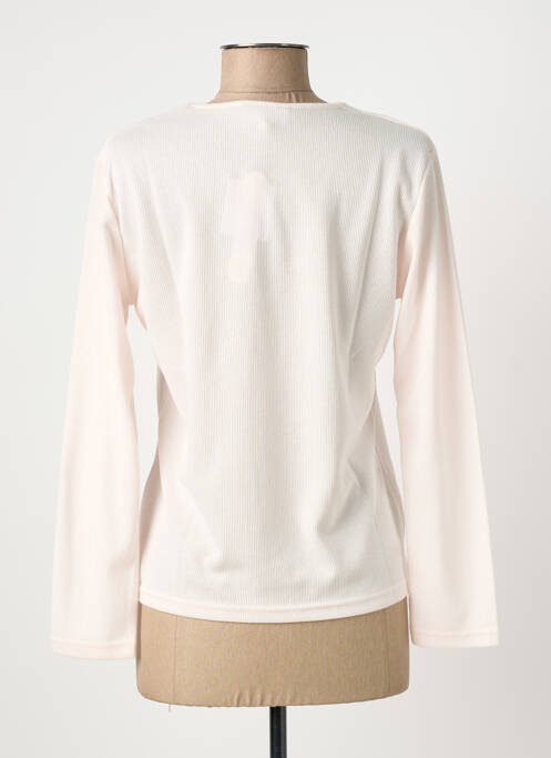 T-shirt rose CLAUDE DE SAIVRE femme