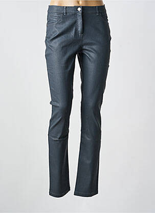 Pantalon slim tissage enduit taille normale gris ARMOR LUX femme