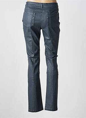 Pantalon slim tissage enduit taille normale gris ARMOR LUX femme