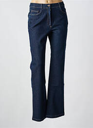 Jeans coupe droite stretch taille normale bleu ARMOR LUX femme