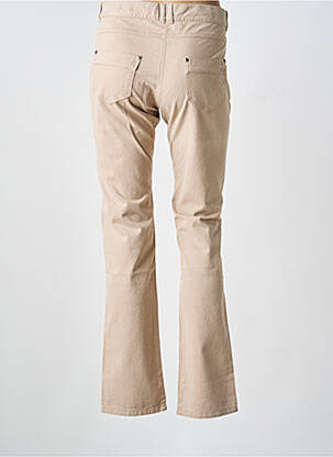 Pantalon slim tissage popeline taille normale beige ARMOR LUX femme
