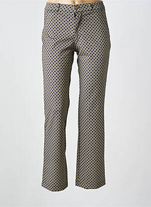 Pantalon slim stretch taille haute bleu WALTRON femme
