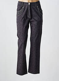 Pantalon droit stretch taille normale gris FILIPINE LAHOYA femme