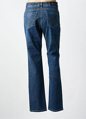 Jeans coupe droite stretch taille normale bleu JOCAVI femme
