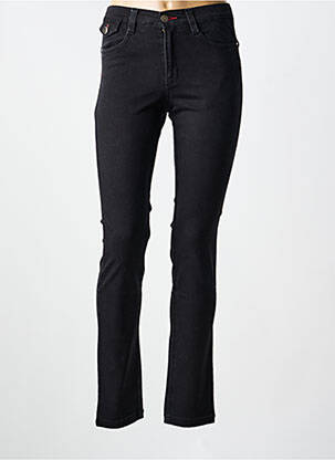 Jeans skinny taille haute taille haute noir WALTRON femme