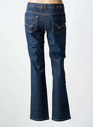 Jeans coupe droite stretch taille normale bleu JOCAVI femme