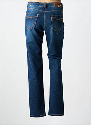 Jeans coupe slim stretch taille normale bleu JOCAVI femme