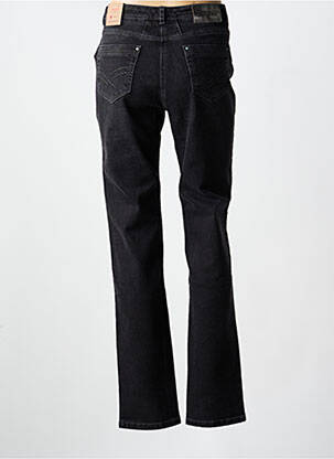 Jeans coupe slim stretch taille normale noir JOCAVI femme