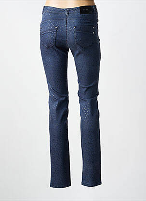 Jeans coupe slim stretch taille normale bleu JOCAVI femme