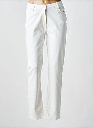 Jeans coupe slim stretch taille normale blanc LE PETIT BAIGNEUR femme