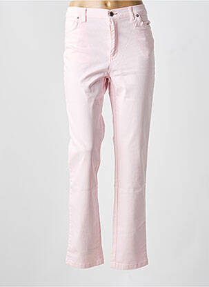 Jeans coupe slim stretch taille normale rose WALTRON femme