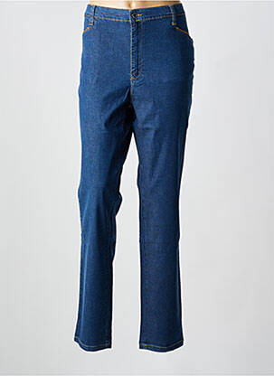 Jeans coupe slim stretch taille normale bleu WALTRON femme