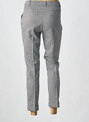 Pantalon 7/8 stretch taille normale noir COTTONADE femme