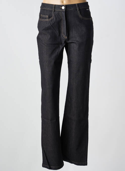 Jeans coupe droite noir ARMOR LUX femme