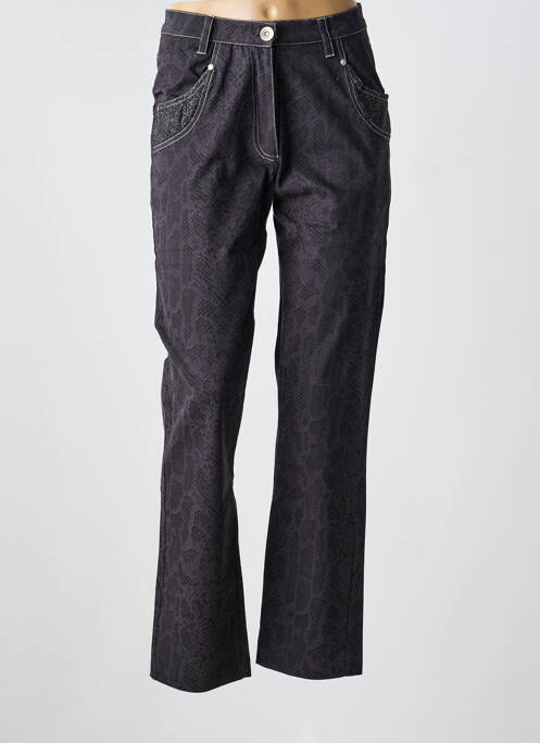 Pantalon droit gris FILIPINE LAHOYA femme