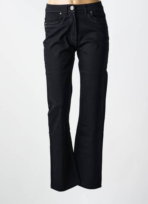 Pantalon droit noir CLAUDE DE SAIVRE femme