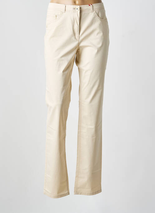Pantalon slim beige JOCAVI femme