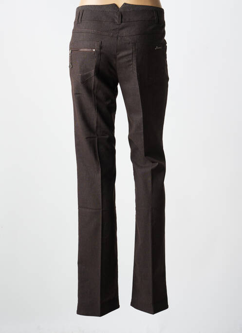 Pantalon slim marron JOCAVI femme