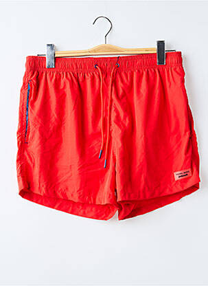 Short de bain fermeture liens à nouer rouge YSABEL MORA homme