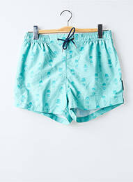 Short de bain imprimé fantaisie vert YSABEL MORA homme