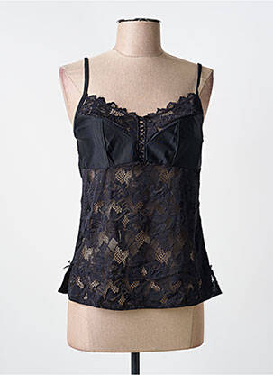 Top/caraco tissage satiné noir SANS COMPLEXE femme