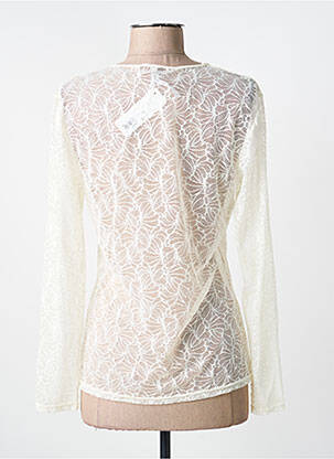 Top/caraco broderie beige ANTIGEL femme