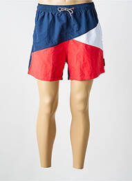 Short de bain fermeture liens à nouer bleu YSABEL MORA homme