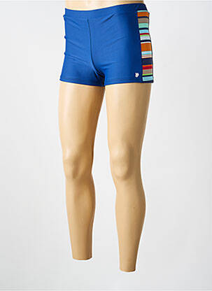 Short de bain imprimé rayures bleu HAUTE PRESSION homme