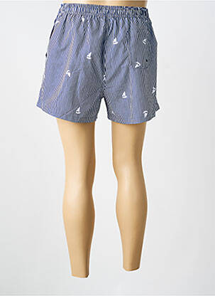Short de bain imprimé rayures bleu YSABEL MORA homme