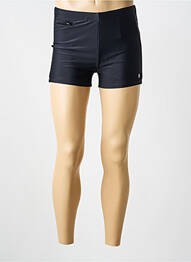 Short de bain effet matière satinée noir HAUTE PRESSION homme