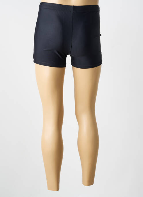 Short de bain effet matière satinée noir HAUTE PRESSION homme