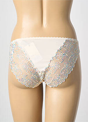 Culotte tissage satiné beige MARIE JO femme