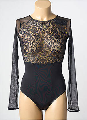 Body lingerie stretch noir JOLIDON femme
