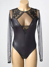 Body lingerie stretch noir JOLIDON femme