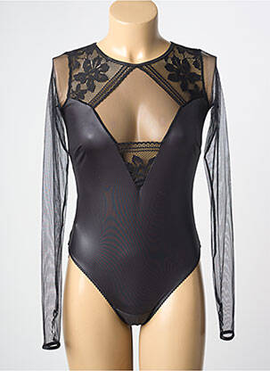 Body lingerie stretch noir JOLIDON femme