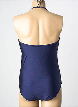 Maillot de bain 1 pièce bretelles élastiquées amovibles haut bandeau bleu ADMAS femme