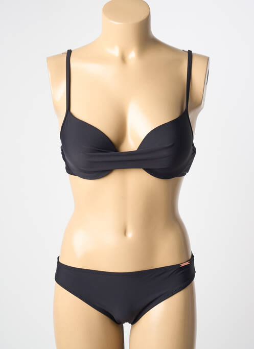 Maillot de bain 2 pièces noir YSABEL MORA femme