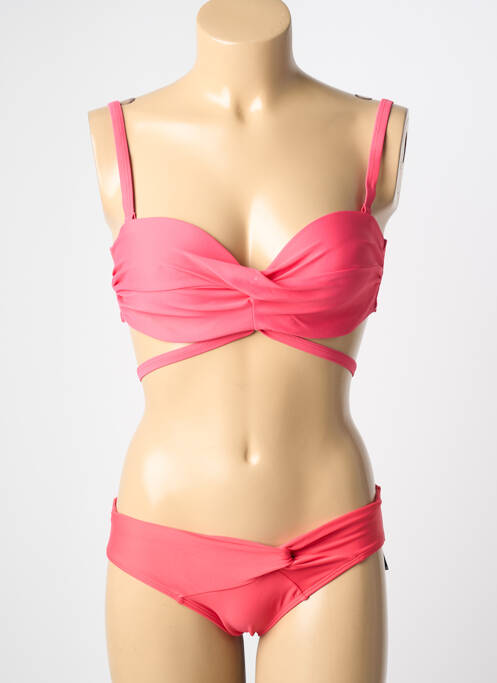 Maillot de bain 2 pièces rouge SASSA femme