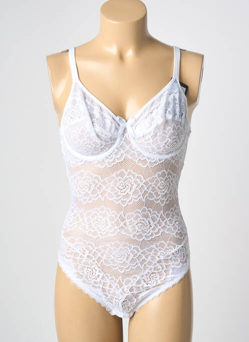 Body lingerie blanc SANS COMPLEXE femme